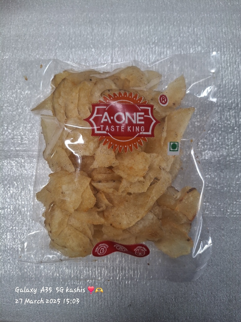 POTATO CHIPS SALT 1 KG