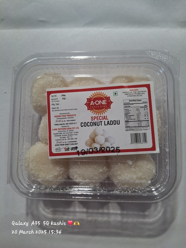 COCONUT LADDU SPECIAL -200GM