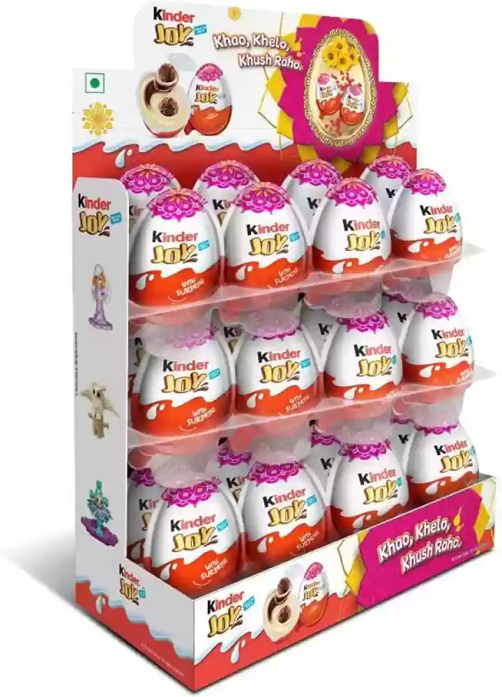 KINDER JOY GIRLS 24 PCS