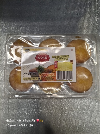 MUFFINS PINEAPPLE