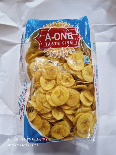 BANANA CHIPS (OIL) 1 KG