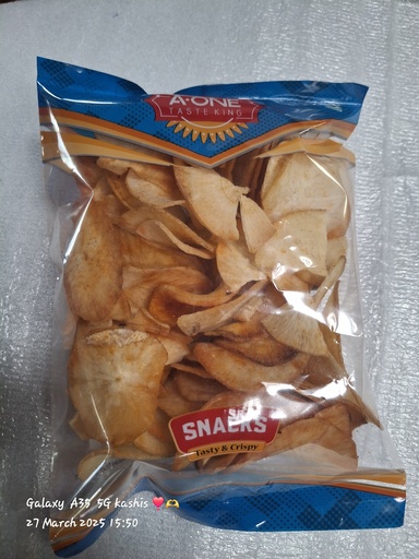 TAPIOCA CHIPS CHILLI 150GM