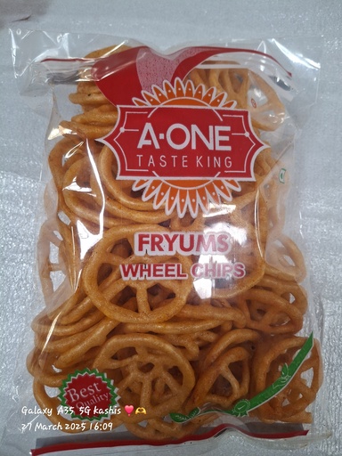 WHEEL CHIPS 80GM